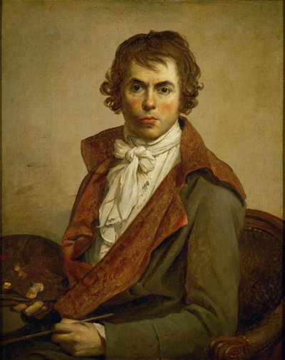 Zelfportret door Jacques Louis David